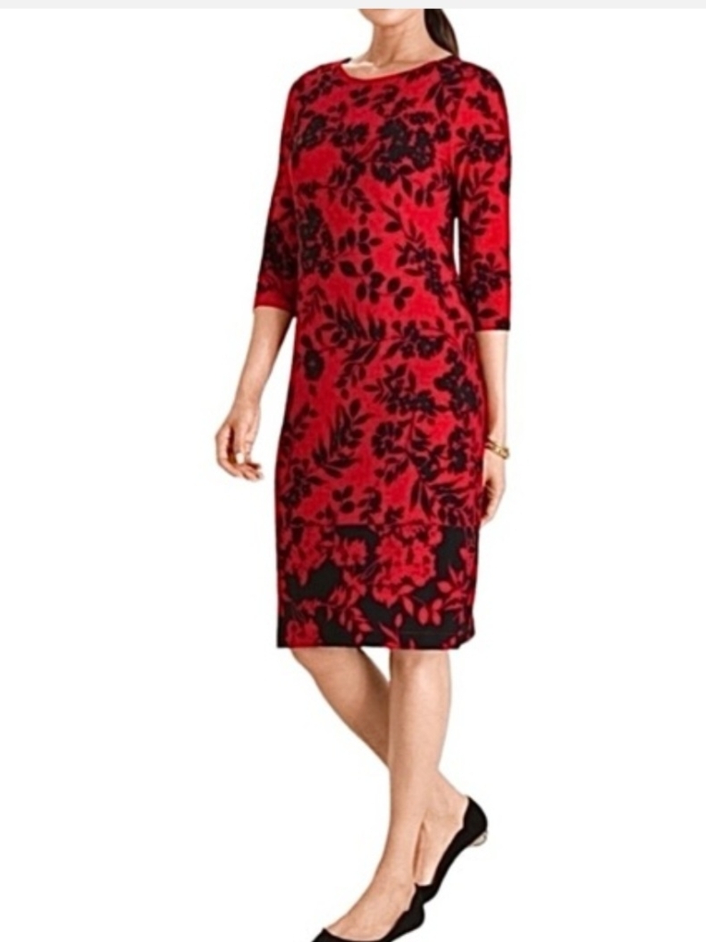 Chicos Floral  Dress - Size 0